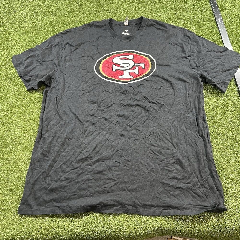 San Francisco 49ers Fred Warner #54 Fanatics Men's 3XL Black T-Shirt NWOT